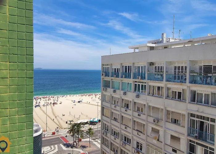 Studio Simples Com Vista Mar P/ 4 Pessoas Ao Lado Da Praia Com Comercios Ao Redor Rio de Janeiro